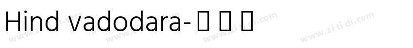 Hind vadodara字体转换
